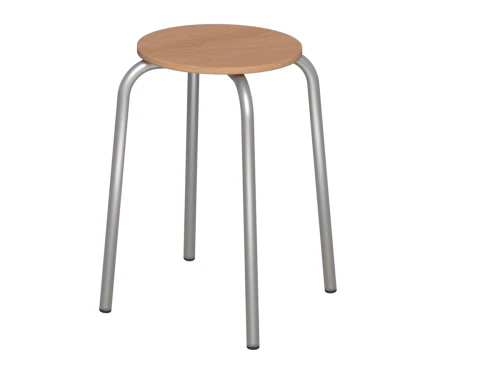 Taboret szkolny siedzisko OKRĄGŁE ze sklejki nr 4,5,6,7