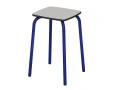 Taboret szkolny siedzisko KWADRATOWE Compact HPL  nr 4,5,6,7