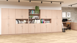 Zestaw szafek szkolnych nr 9 (długość zestawu 4,5 m) KUJAWIAK 