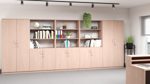 Zestaw szafek szkolnych nr 10 (długość zestawu 4,5 m) KUJAWIAK