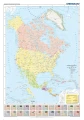 Ameryka Północna - mapa polityczna