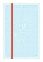 Gilosz z wyróżnieniem Szkoła Podstawowa do świadectw dwustronnych (Niebieski A4)