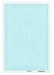 Gilosz Szkoła Podstawowa z zabezpieczeniami (ukończenia, papier specjalny, UV, numeracja) (Niebieski A4)