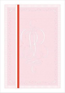 Gilosz z wyróżnieniem do świadectw dwustronnych Liceum Ogólnokształcącego (Różowy A4) 