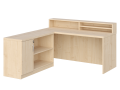 KUJAWIAK PREMIO ZESTAW 1 - Biurko gabinetowe dł. 1600 z komodą Nr 1