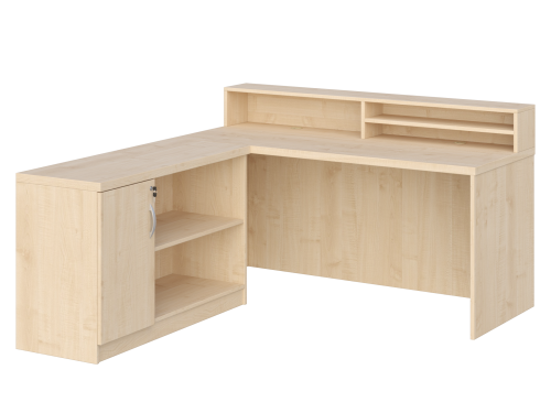 KUJAWIAK PREMIO ZESTAW 1 - Biurko gabinetowe dł. 1600 z komodą Nr 1