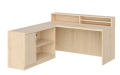 KUJAWIAK PREMIO ZESTAW 11 - Biurko z nadstawką dł. 1600 z komodą Nr 1