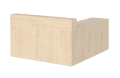 KUJAWIAK PREMIO ZESTAW 11 - Biurko z nadstawką dł. 1600 z komodą Nr 1