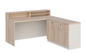KUJAWIAK PREMIO ZESTAW 13 - Biurko z nadstawką dł. 1600 z komodą Nr 3