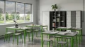 Taboret szkolny siedzisko OKRĄGŁE Compact HPL nr 4,5,6,7