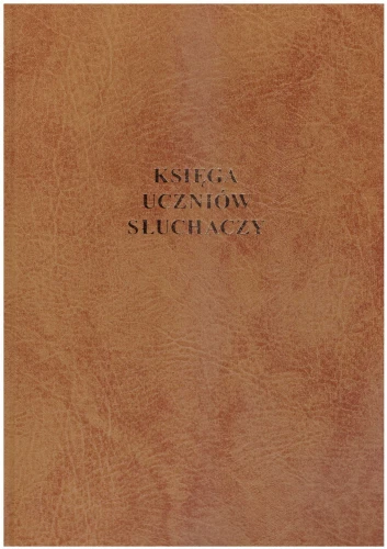 Księga uczniów słuchaczy MEN-I/15