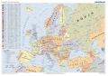 Mapa polityczna Europy  - mapa ścienna