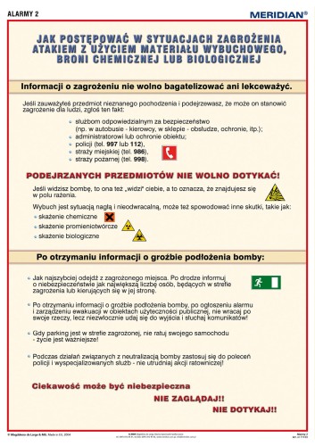 Alarmy! Jak zachować się w sytuacjach zagrożenia aktem terroru