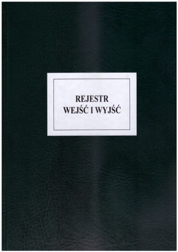 Rejestr wejść i wyjść