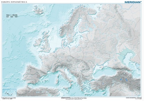Europa Hipsométrica / Ejercicios