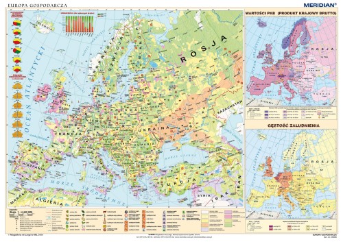 Mapa gospodarcza Europy