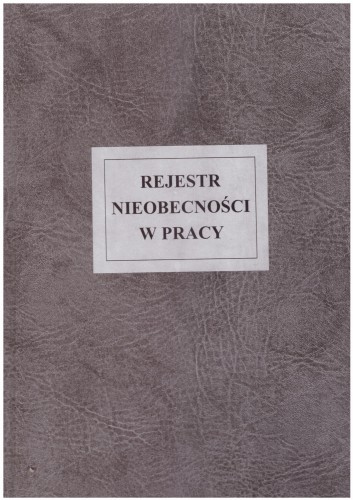 Rejestr nieobecności w pracy