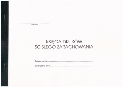 Księga druków ścisłego zarachowania