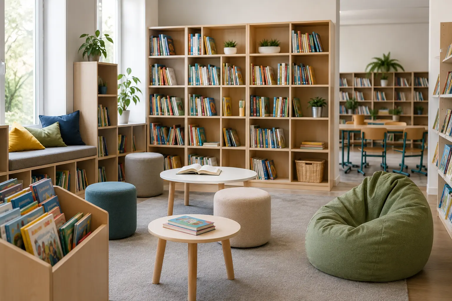 Wyposażenie biblioteki szkolnej – co sprzyja komfortowi i rozwijaniu czytelnictwa?